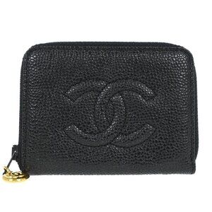 Chanel Key Case Black Calfskin Small Good 117412